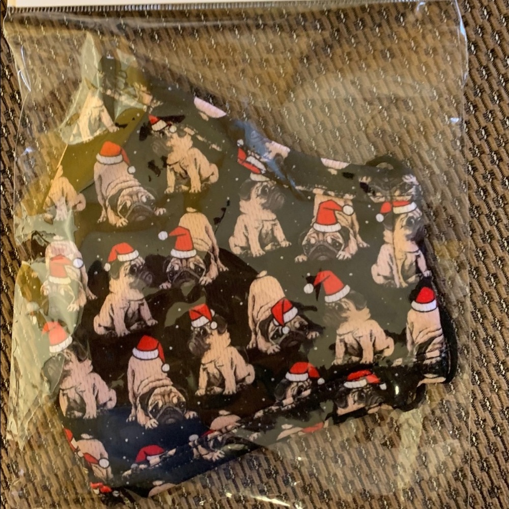 Boomer naturals pug reusable facemask